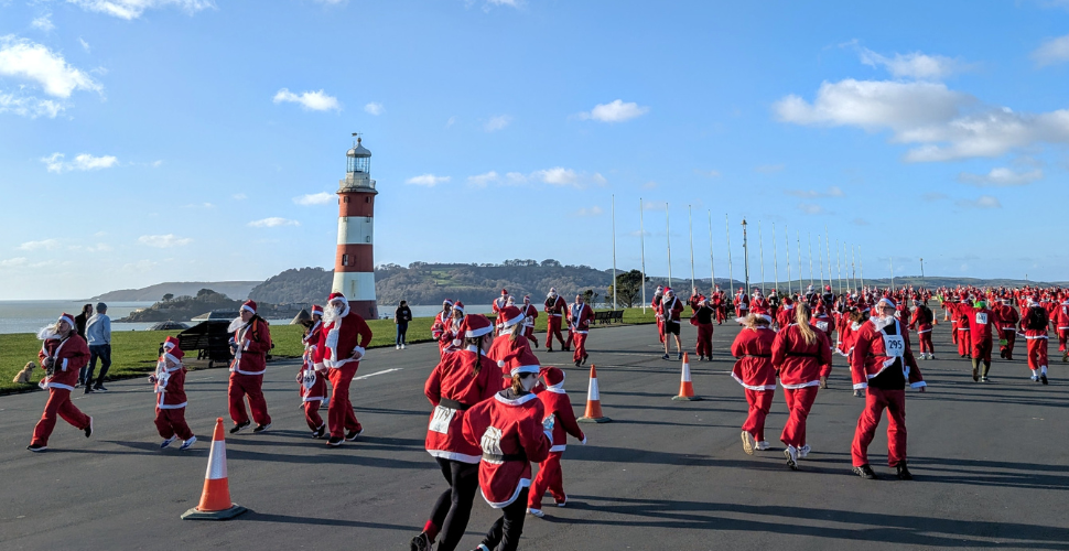 Sanat Fun Run on Plymouth Hoe